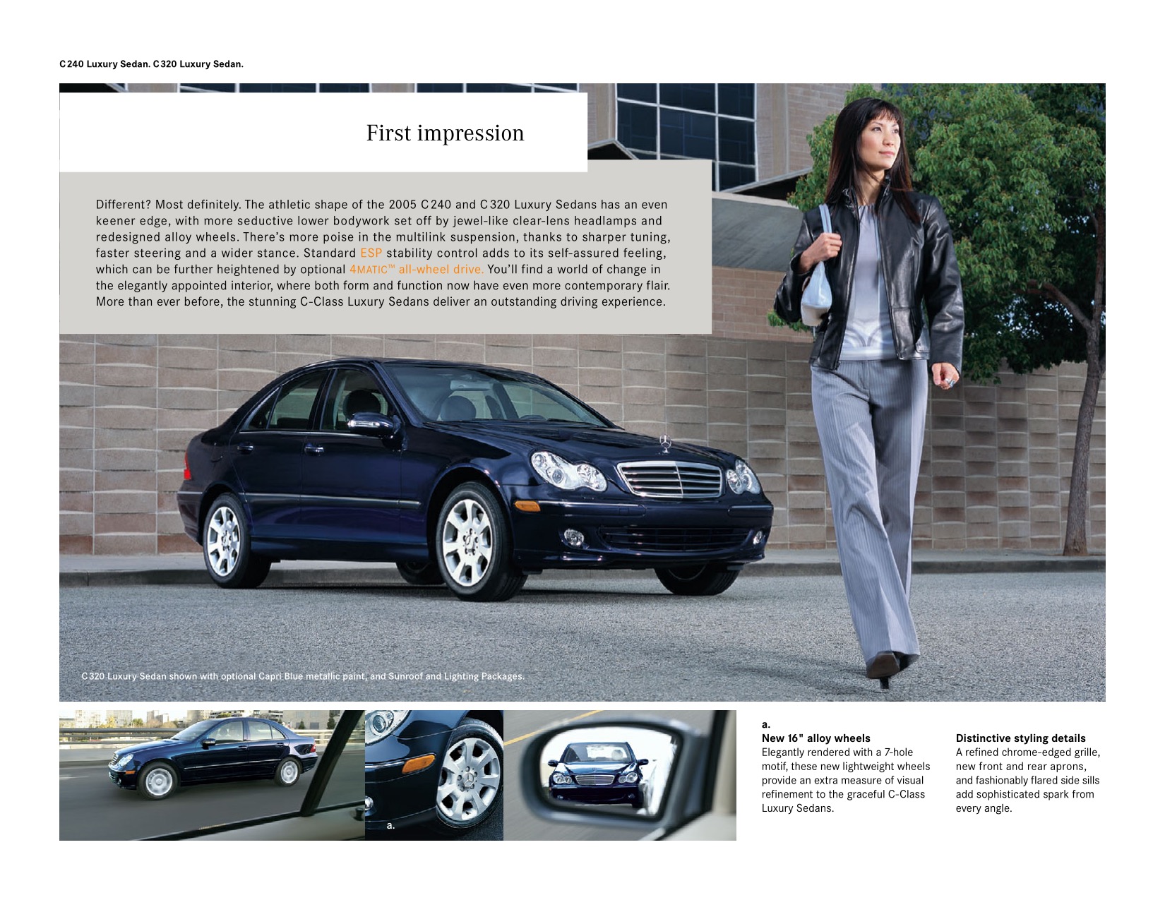 2005 Mercedes-Benz C-Class Luxury Brochure Page 27